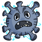 Angry Storm Microbe Plush