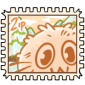 Snow Sprite Photobomb Stamp