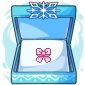 Pink Bow Badge Item