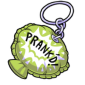 Apple Whoopee Cushion  Keyring