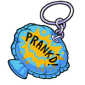 Blueberry Whoopee Cushion  Keyring