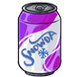 Grape Snow Soda