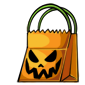 Empty Haunting Treat Bag