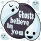 Ghosts Believe In You Badge