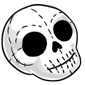 Skull Plush