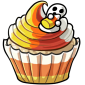 Candy Corn Cupcake