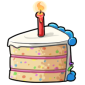 Slice of Birthday Cake
