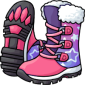 Pawprint Winter Boots