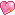 Pink Heart Badge